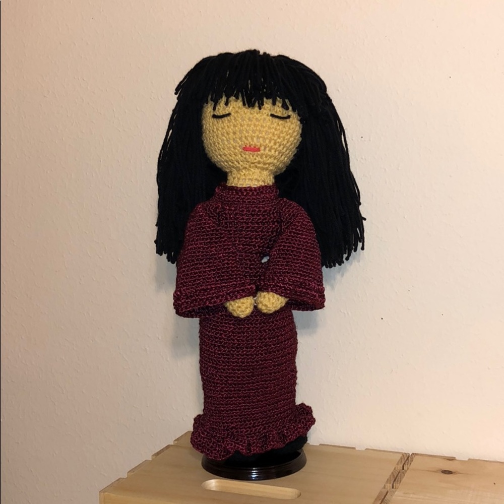 Kim handmade crochet doll